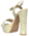 Sandalia tacón alto y plataforma beige