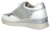 Zapato Amarpies picado cuña elástico blanco
