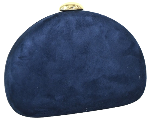 Clutch concha azul marino