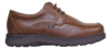 Zapato cordón piel marrón