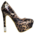 Salón plataforma tacón alto leopardo