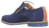 Zapato blucher serraje azul marino