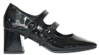 Zapato D´Angela tacón pulseras charol
