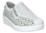 Zapato Amarpies cuña subido piel blanco